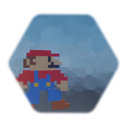 Posable 8 bit Mario