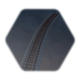 Curved Train Track