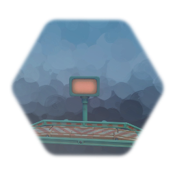 Gated Weigh bridge with Signal