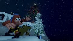 Banjo-Kazooie Freezeezy Peak Diorama