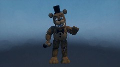 Withered Freddy office pose