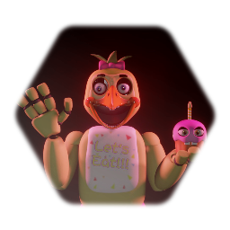 Vintage chica the chicken