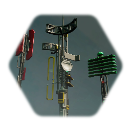 Cyberpunk modular tower | JG