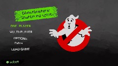 GhostBusters: Shattered Spirit Title Screen