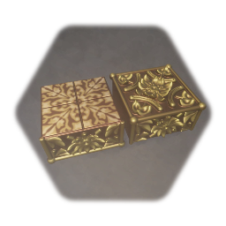 Ceiling and Floor Gothic Castle Tile 3 sided