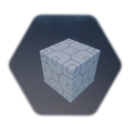White Tile Cube