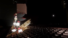 Shadow the hedgehog Reheated space away from earth