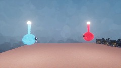 Blocking player fight but loud