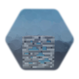 Breakable Diamond Ore by Steve or Any Minecraft Player