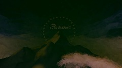 Paramount Pictures Logo but the mountain cut the cheese