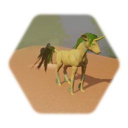 Remix of Realistic horse　Qilin 麒麟