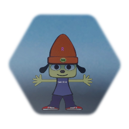 Raul-gametime-Model Parappa the rapper version