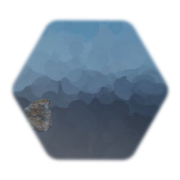 Rock with pillar tiles