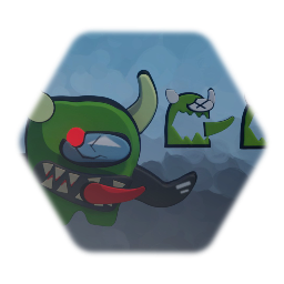 Ejected green imposter 2d