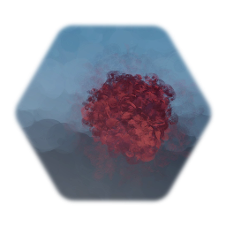 Red smoke ball