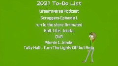 2021 To-Do List
