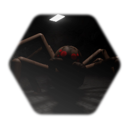 The backrooms Spider in Level 8