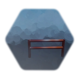 Simple Railing (Rusted)