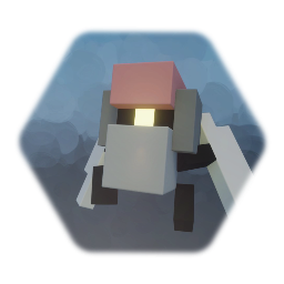 Voxel Robot Enemy