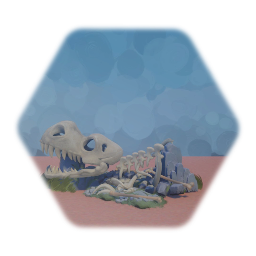 Remix of Dino skeleton