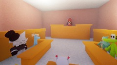 King croc arrival in the Courtroom