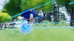 Sonic with Sonic x Movement Run ( Animation ver )