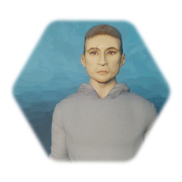 Semi-realistic male puppet 2