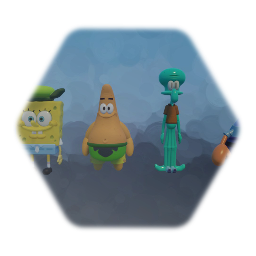 Spongekob and friends