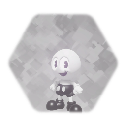 1930's Cartoon puppet base a.k.a rock model