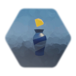 Vase (Yellow Gem)