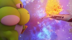 Big Yoshi Comes From The 8th Dimension and Devours A Spaceship