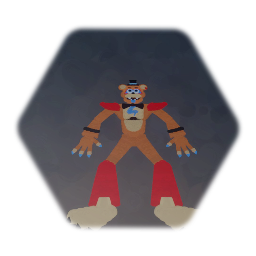 NEW GLAMROCK FREDDY CUTOUT