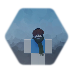 My Roblos avatar but he gets real (V2)