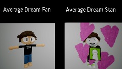 Average dream fan, average dream stan