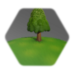 Stylized Pine Tree