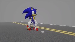 Sonic falls and dies