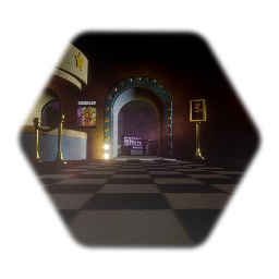 Fnaf Movie map(Dining Area)