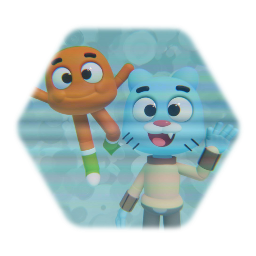 Gumball Watterson & Darwin (Request)