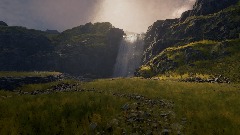 Iceland Moody Falls
