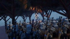 L'armée de geralt, the witcher.