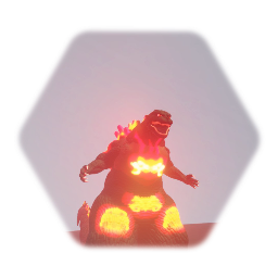 Burning Godzilla ( Godzilla ps4 )