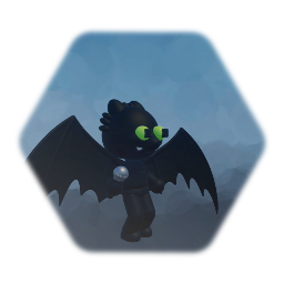 Toothless but he dose his in game sprites