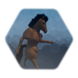 二足歩行の馬-Biped horse-