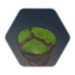 Terrain - Herbe avec intersection en terre