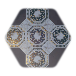 Marble and Gold Tiles