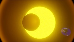 Jupiter crashes into the sun