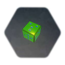 Six-Sided Die - Alien