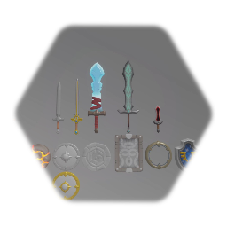 Stylized Medieval Fantasy Gear & Equipment