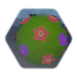 Pink and purple flower Shrub