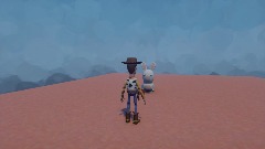 Woody gets in a brawl with a rabbid